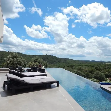 Splendide Contemporaine Avec Vue Panoramique Sur Le Pic Saint Loup Corconne