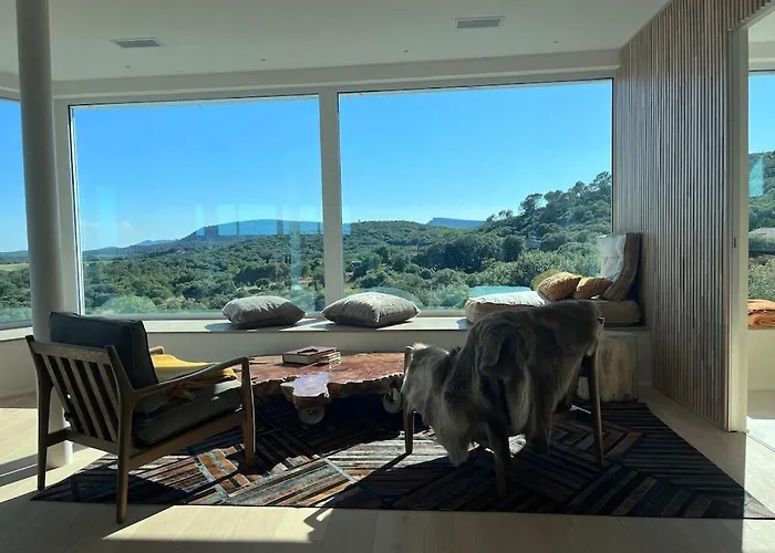 Splendide Contemporaine Avec Vue Panoramique Sur Le Pic Saint Loup *
