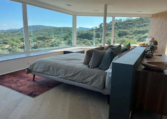 Splendide Contemporaine Avec Vue Panoramique Sur Le Pic Saint Loup Willa *
