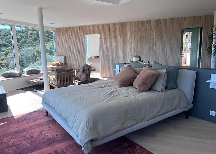 Splendide Contemporaine Avec Vue Panoramique Sur Le Pic Saint Loup Willa Corconne